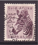 Stamps South Africa -  serie- Animales africanos