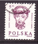 Stamps Poland -  serie- Esculturas