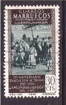 Stamps : Africa : Morocco :  30 aniv.