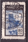 Stamps Morocco -  Puerta de la Reina