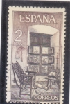 Sellos de Europa - Espaa -  monasterio de Yuste (37)