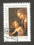 Stamps Hungary -  3301 - Navidad, de Botticelli