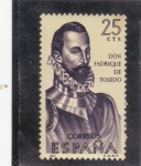 Stamps Spain -  Don Fabrique de Toledo (37)