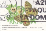 Stamps : Europe : Spain :  fauna- mariposa (37)