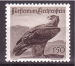 Sellos de Europa - Liechtenstein -  serie- Fauna alpina