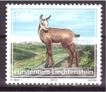 Sellos de Europa - Liechtenstein -  serie- Fauna alpina