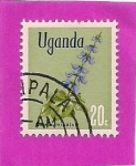 Sellos del Mundo : Africa : Uganda : plantas