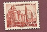 Stamps Poland -  Construcción de Nowa Hute