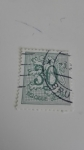 Stamps Belgium -  Leon Heraldico/Numero