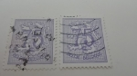 Stamps Belgium -  Leon Heraldico/Numero