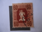 Stamps Hungary -  Industria y Agricultura - Obrero.