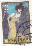 Stamps Spain -  el final del número(Picasso) (37)