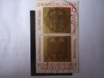 Stamps Germany -  20° Aniversario de la República Federal Alemana