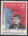 Stamps Ecuador -  458 - John F. Kennedy