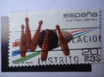 Stamps Spain -  Ed:2696 - Juego de Bolos - Deportes