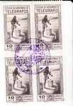 Stamps Spain -  colegio de huerfanos de telégrafos  (38)