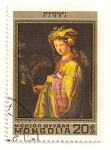 Stamps Mongolia -  375 Aniv. del nacimiento de Rembrandt. Flora