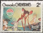 Stamps Grenada -  Bambi y Tambor