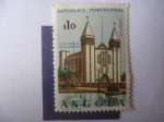 Sellos del Mundo : Africa : Angola : Catedral en Sá Da Bandeira 