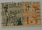 Stamps United States -  U.S. Air Mail 15c