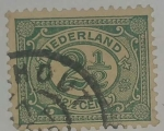 Stamps : Europe : Netherlands :  Holanda 2  1/2c