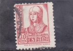 Stamps Spain -  Isabel la Católica (38)