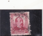 Stamps Spain -  Manuel Ruiz Zorrilla   (38)