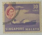 Sellos de Asia - Singapur -  Singapur 30c