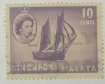 Stamps Singapore -  Singapur 10c