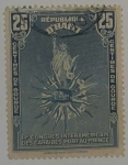 Sellos de America - Hait� -  25 centimes de Gourde