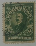 Stamps : America : Haiti :  5 centimes de Gourde
