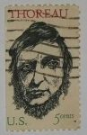 Stamps United States -  Thoreau 5c