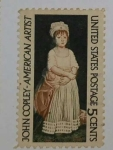 Stamps United States -  American Artist 5c