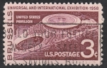 Stamps United States -  638 - Expo Bruselas