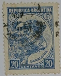 Sellos de America - Argentina -  Argentina 20c