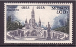 Stamps Monaco -  Centenario Lourdes