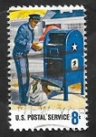 Sellos de America - Estados Unidos -  983 - Homenaje a los 700.000 trabajadores del Servicio Postal