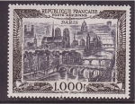 Stamps France -  Vista aérea de París