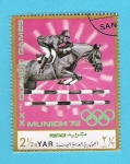 Stamps Yemen -  MUNICH  72