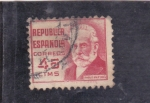 Stamps Spain -   Pablo Iglesias  (38)