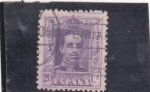 Stamps Spain -  Alfonso XIII- tipo Vaquer (38)