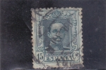 Stamps Spain -  Alfonso XIII- tipo Vaquer (38)