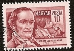 Stamps : Europe : Hungary :  Personajes - Korosi Csoma Sándor - explorador y fundador de la tibetología