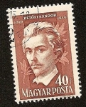 Stamps Hungary -  personajes - Petofi Sándor - Poeta