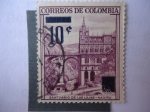 Stamps Colombia -  Santuario de Las Lajas - Dpt. de Nariño