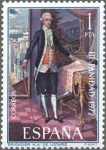 Stamps : Europe : Spain :  2107 - Hispanidad - Puerto Rico - Brigadier M. A. de Ustariz