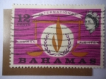 Stamps : America : Bahamas :  Escalas de Justicia - Serie_Internacional Derechos Humanos