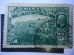 Stamps Jamaica -  Contingente en el Embarque-Segunda Guerra Mundial - King George V.