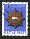 Stamps Hungary -  Medallas, Orden de banner, primera clase