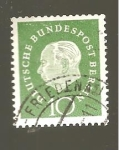 Stamps Germany -  INTERCAMBIO